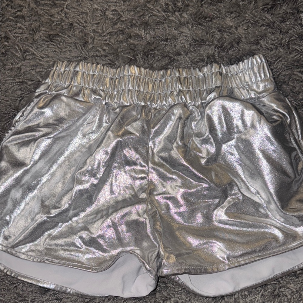 Silver Women's Shorts